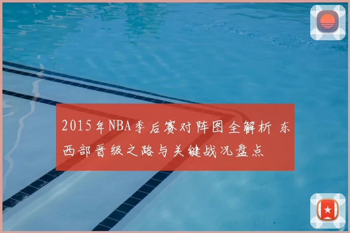 2015年NBA季后赛对阵图全解析 东西部晋级之路与关键战况盘点